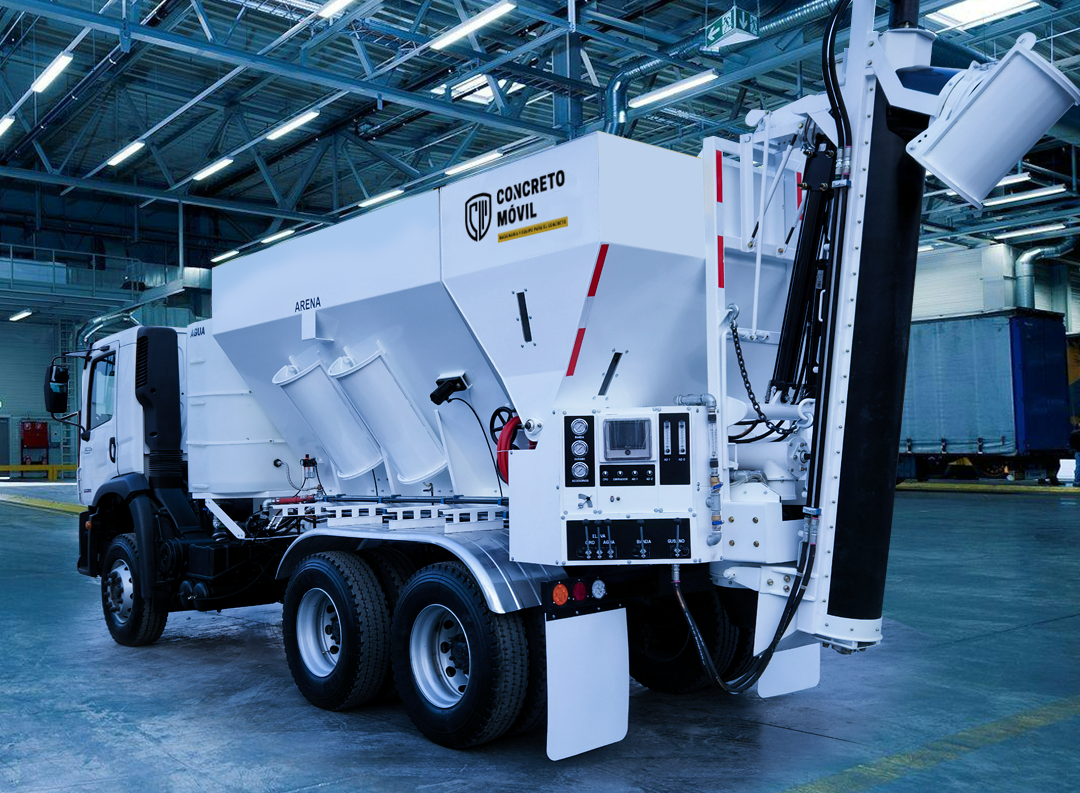 Planta concretera movil